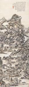 Landscape After The Style Of Huang Gongwang by Wang Yuanqi