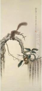 Tree Squirrel by Wang Yuanshui