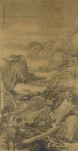 Visiting A Friend In The Mountains by Ma Yuanyin