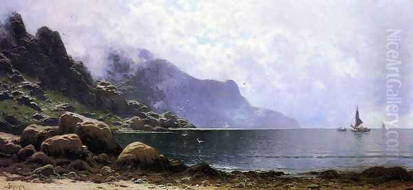 Mist Clearing, Grand Manan - view 1