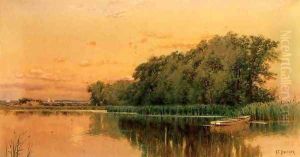 Borders of the North Sea, Southampton, Long Island by Alfred Thompson Bricher
