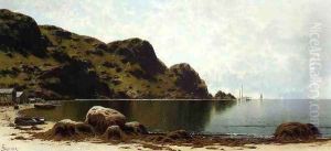 The Cliffs, Grand Manan by Alfred Thompson Bricher