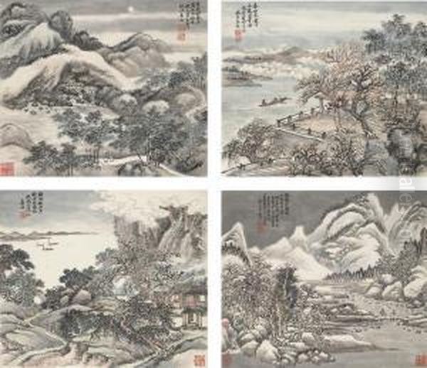 Landscapes In Jiangnan - view 1
