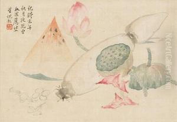Flowers, Vegetables And Fruits - view 1
