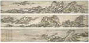 Lofty Mountain Scenery by Xiao Yuncong