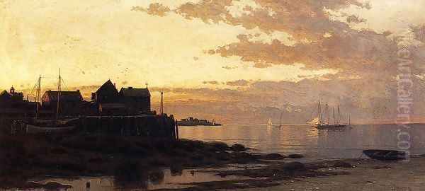 Sunset over the Bay - view 1