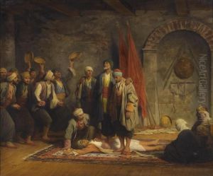 A Rifai Sufi Ceremony by Adolphe Yvon