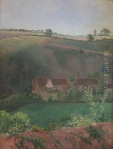 Les Coteaux De La Seine by Edmond Yvon