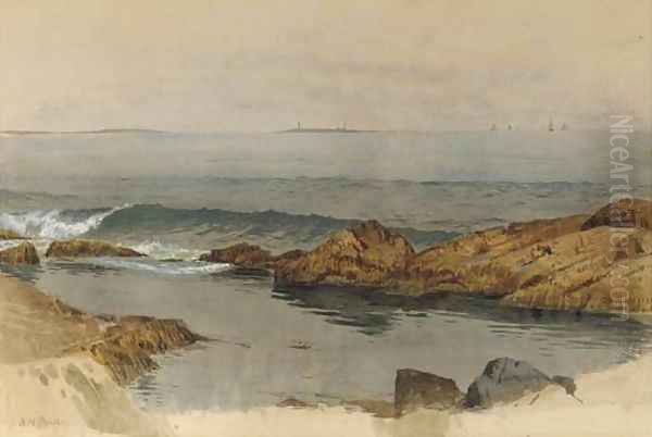 Small Cove at Sea - view 1
