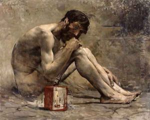 Diogenes 1905 by Jules Bastien-Lepage