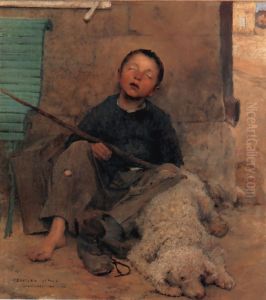 The Blind Beggar by Jules Bastien-Lepage