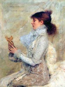 Portrait of Sarah Bernhardt by Jules Bastien-Lepage