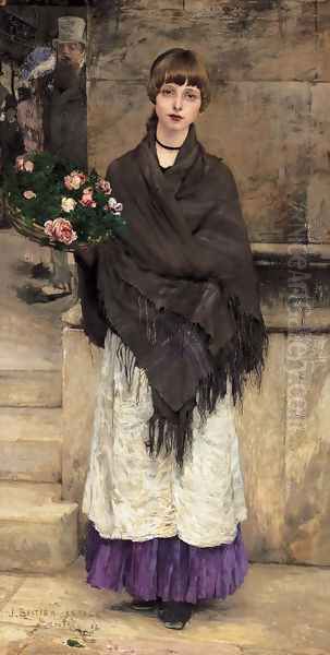 Lepage Marchande De Fleurs A Londres 1882 - view 1
