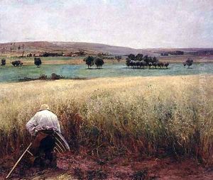 bles murs by Jules Bastien-Lepage