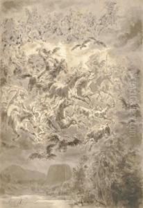 Der Sturm by Gustav Zafaurek