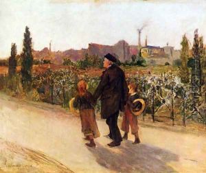 All Souls Day by Jules Bastien-Lepage