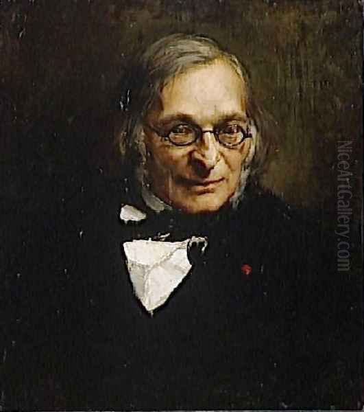 Portrait of French philosopher Adolphe Franck - view 1
