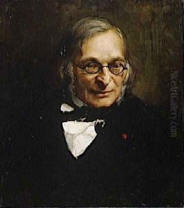 Portrait of French philosopher Adolphe Franck