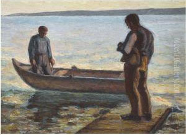 Two Fishermen - view 1