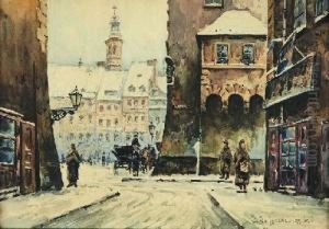 Stare Miasto W Warszawie by Jozef Zajaczkowski