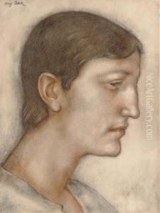 Portrait Of A Young Man by Eugene Zak