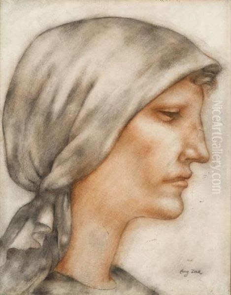 Profile Portrait Of A Woman - view 1