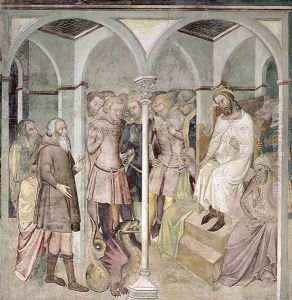 Moses and the Brazen Serpent 1356-67 by Manfredi de Battilor Bartolo Di Fredi Fredi