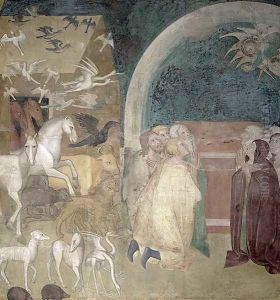 Leaving the Ark 1356-67 by Manfredi de Battilor Bartolo Di Fredi Fredi