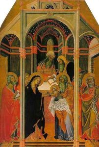The Presentation in the Temple by Manfredi de Battilor Bartolo Di Fredi Fredi