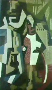Composition Avec Personnage 1916 by Maria Blanchard