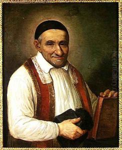 St. Vincent de Paul, 1649 by Sebastien Bourdon