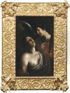 Sant'orsola E Un Angelo by Benedetto Zalone