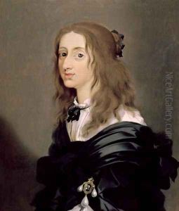 Queen Christina of Sweden (2), 1652 by Sebastien Bourdon