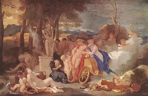 Bacchus and Ceres with Nymphs and Satyrs 1640-60 - view 1