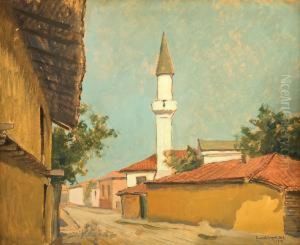 Street In Bazargic by Dall Zamphiropol