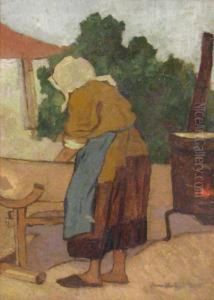 Laundress by Dall Zamphiropol