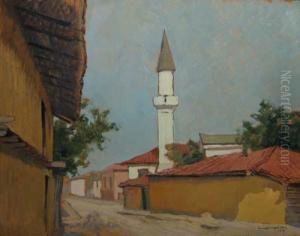 Strada In Bazargic by Gheorghe Zamphiropol Dall