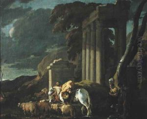 Landscape with a Ford, before 1640 Landscape with a Ford, before 1640