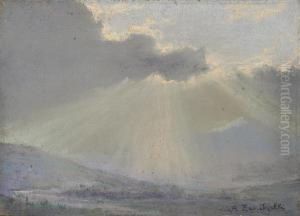 Sole Tra Le Nuvole by Attilio Zanchelli