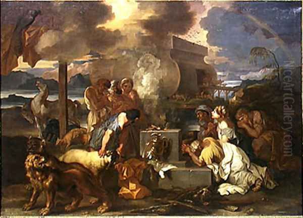 The Sacrifice of Noah, c.1640 - view 1