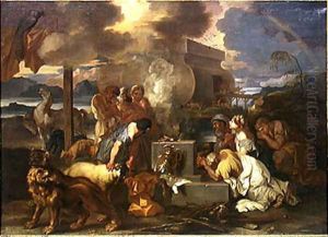 The Sacrifice of Noah, c.1640