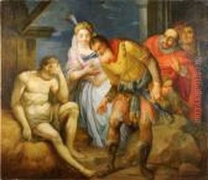Scene Biblique by Antonio Zanchi