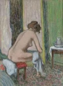 Femme A Sa Toilette by Federigo Zandomeneghi