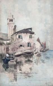 Nasse In Laguna by Vittore Zanetti Zilla