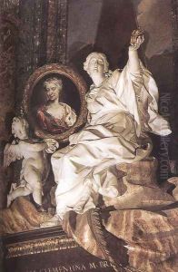 Tomb of Maria Clementina Sobieska (detail)