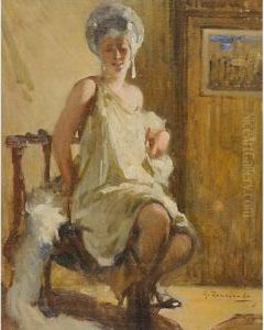 Modella In Posa by Giovanni Zangrando
