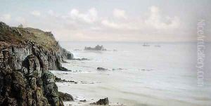A Rocky Coastline by John Edward Brett