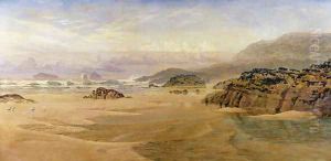 Echoes of a Far-Off Storm, 1890 by John Edward Brett