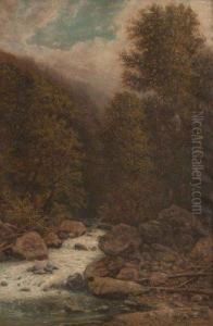 Riviere En Foret by Ilya Nikolaevich Zankovsky