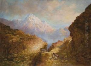 Paysage De Montagnes by Ilya Nikolaevich Zankovsky